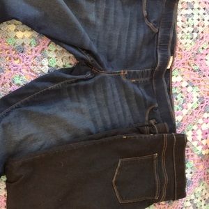 Two pairs girls20.5 size SO jeans
